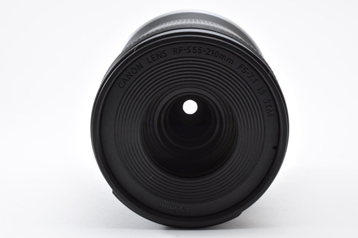 美品 Canon キヤノン RF-S 55-210mm F5-7.1 IS STM AFレンズ RFマウント APS-C 260918o
