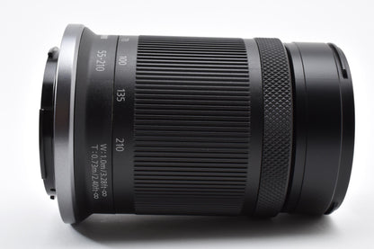 美品 Canon キヤノン RF-S 55-210mm F5-7.1 IS STM AFレンズ RFマウント APS-C 260918o