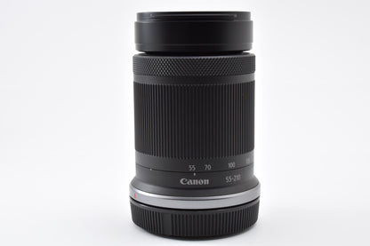 美品 Canon キヤノン RF-S 55-210mm F5-7.1 IS STM AFレンズ RFマウント APS-C 260918o