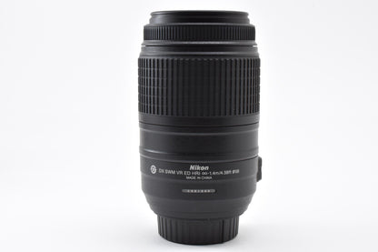 美品 Nikon ニコン AF-S DX NIKKOR 55-300mm F4.5-5.6G ED VR AFレンズ APS-C ポーチ フィルター付 260920b