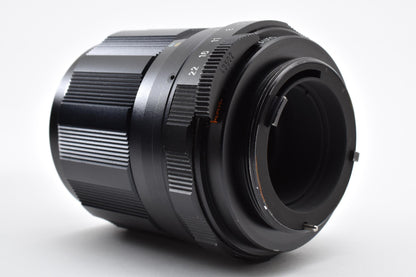 良品 ASAHI PENTAX ペンタックス SMC TAKUMAR 105mm F2.8 M42マウント MFレンズ フード付 260924c
