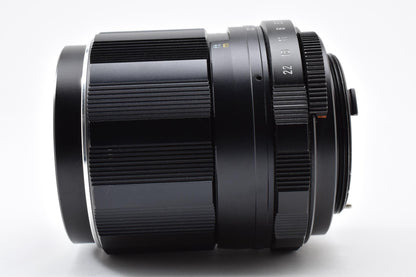 良品 ASAHI PENTAX ペンタックス SMC TAKUMAR 105mm F2.8 M42マウント MFレンズ フード付 260924c