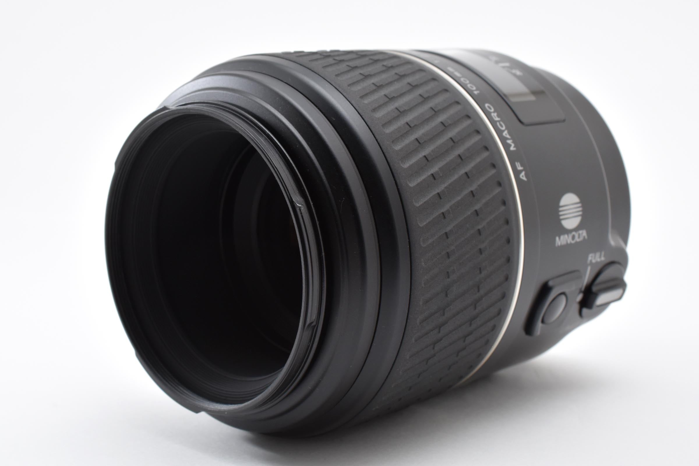 良品 MINOLTA ミノルタ AF 100mm F2.8 D MACRO AFレンズ SONY ソニー α