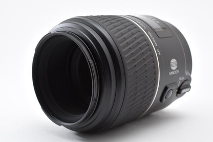 良品 MINOLTA ミノルタ AF 100mm F2.8 D MACRO AFレンズ SONY ソニー αマウント フード付 260918i
