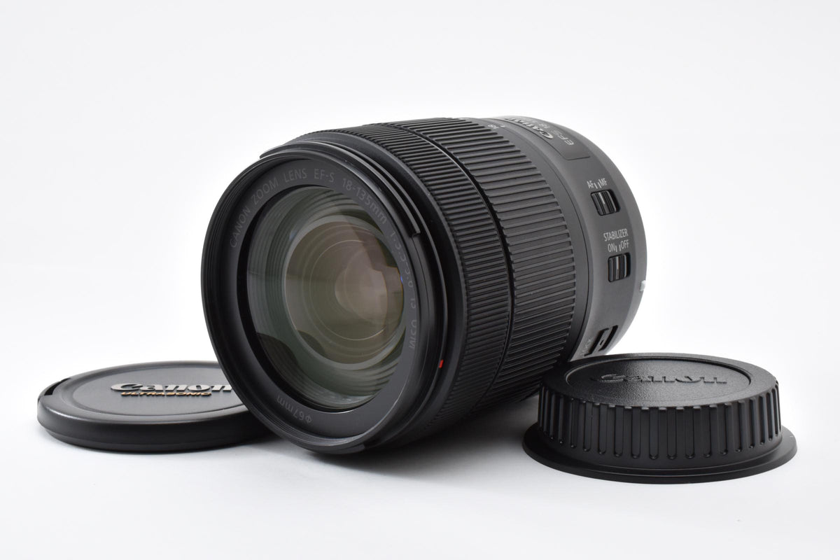 美品 Canon キヤノン EF-S 18-135mm F3.5-5.6 IS USM AFレンズ APS-C 260918q