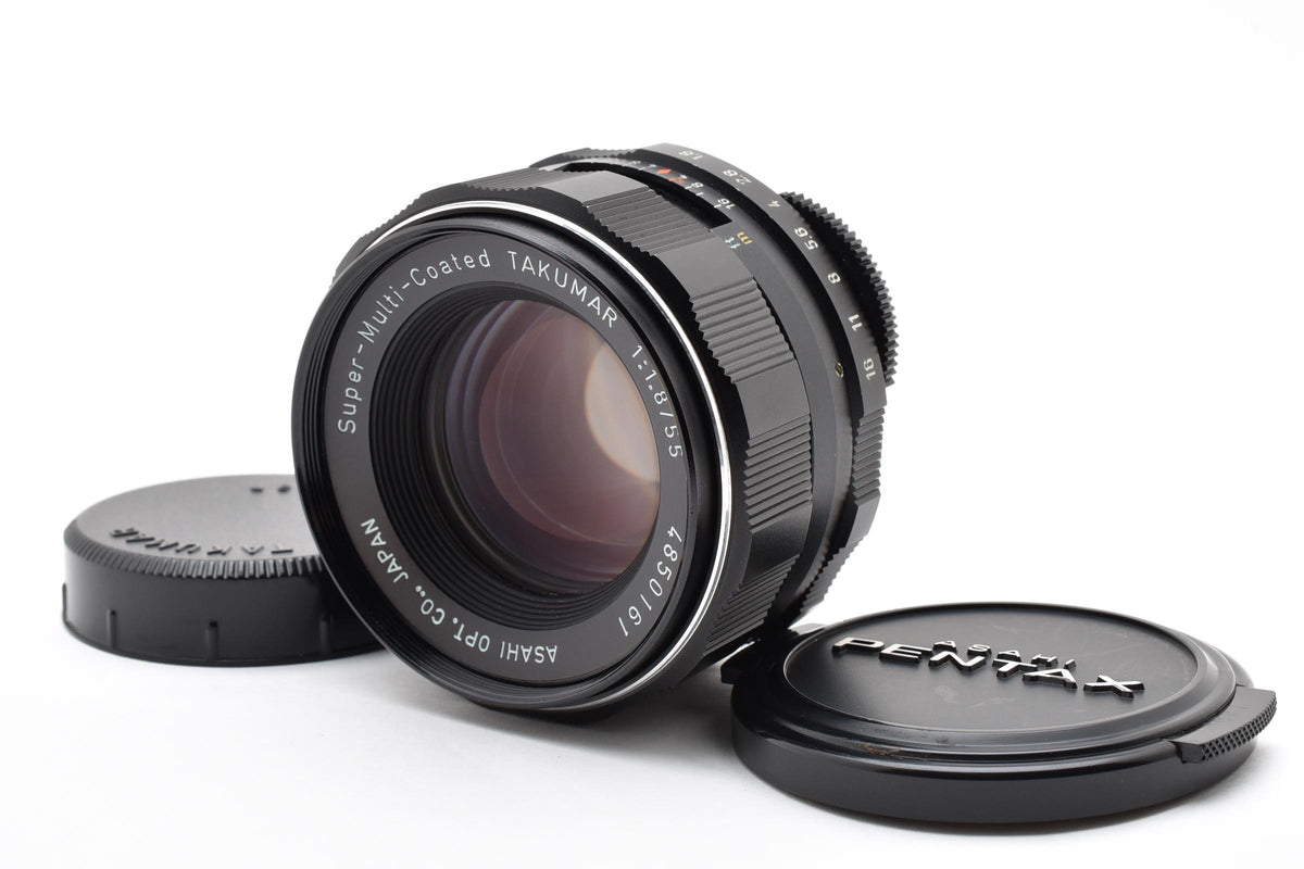 良品 ASAHI PENTAX ペンタックス SMC TAKUMAR 55mm F1.8 M42マウント MFレンズ 260924b