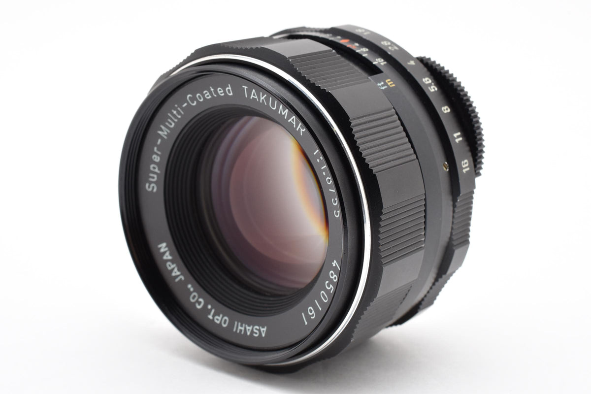 良品 ASAHI PENTAX ペンタックス SMC TAKUMAR 55mm F1.8 M42マウント MFレンズ 260924b