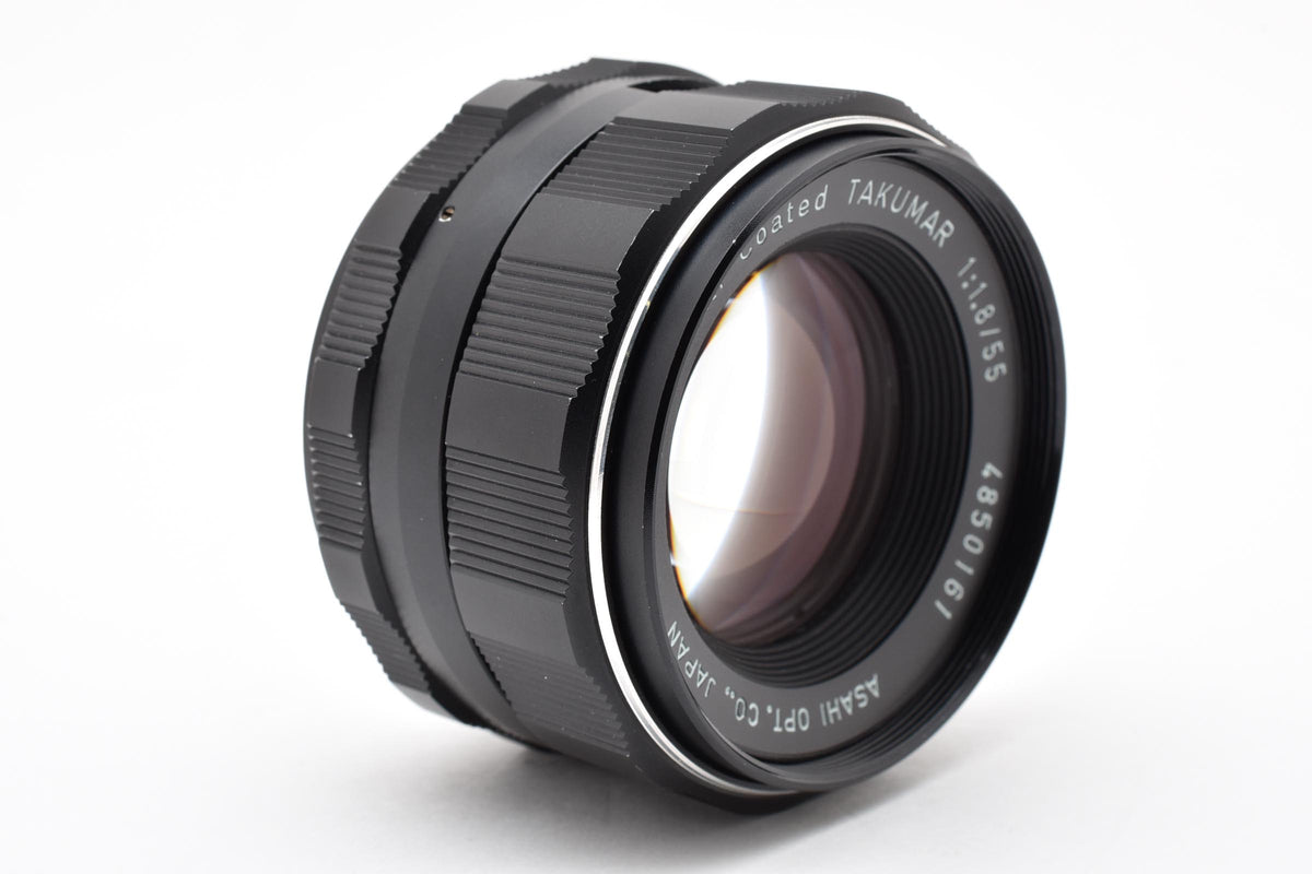良品 ASAHI PENTAX ペンタックス SMC TAKUMAR 55mm F1.8 M42マウント MFレンズ 260924b