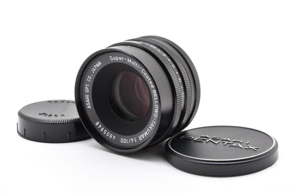 美品 ASAHI PENTAX ペンタックス SMC BELLOWS TAKUMAR 100mm F4 M42マウント MFレンズ 260924d