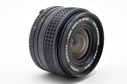 MINOLTA ミノルタ MC W.ROKKOR 28mm F2.8 MFレンズ SR MDマウント 260924a