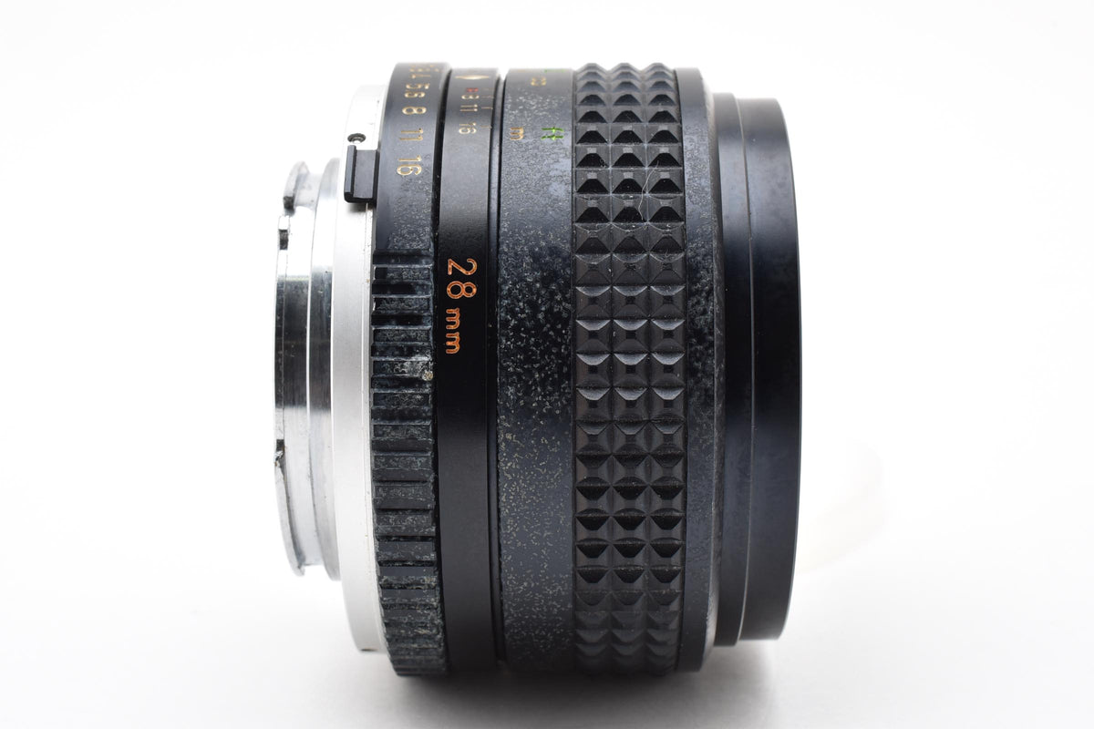 MINOLTA ミノルタ MC W.ROKKOR 28mm F2.8 MFレンズ SR MDマウント 260924a