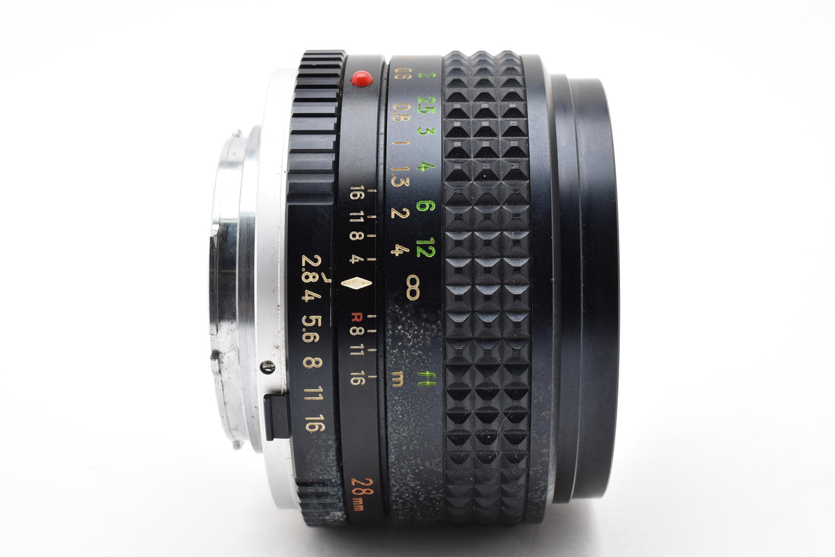 MINOLTA ミノルタ MC W.ROKKOR 28mm F2.8 MFレンズ SR MDマウント 260924a