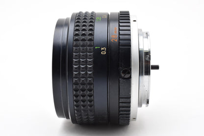 MINOLTA ミノルタ MC W.ROKKOR 28mm F2.8 MFレンズ SR MDマウント 260924a