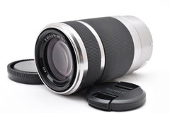 SONY ソニー E 55-210mm F4.5-6.3 OSS SEL55210 AFレンズ シルバー Eマウント APS-C フード付 260921k