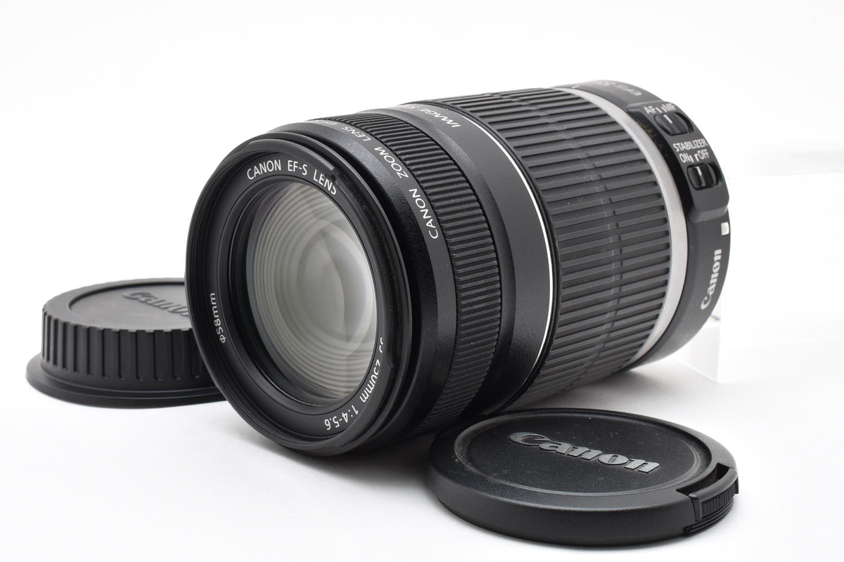 美品 Canon キヤノン EF-S 55-250mm F4-5.6 IS AFレンズ 260924m