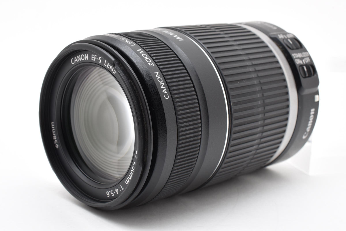 美品 Canon キヤノン EF-S 55-250mm F4-5.6 IS AFレンズ 260924m