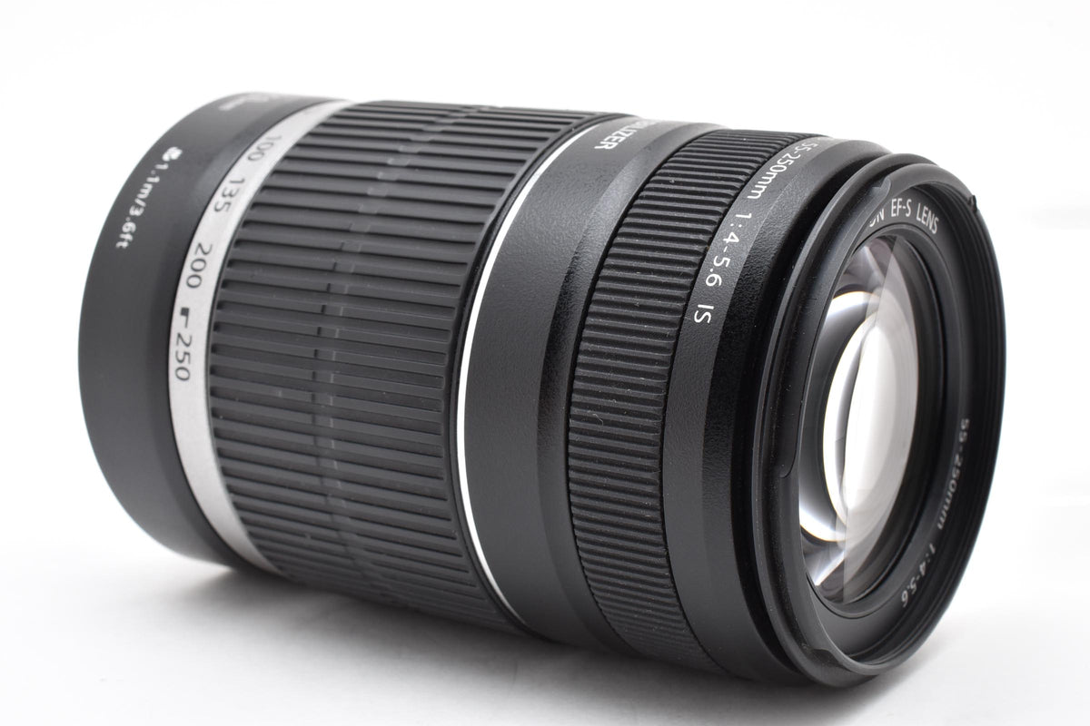 美品 Canon キヤノン EF-S 55-250mm F4-5.6 IS AFレンズ 260924m
