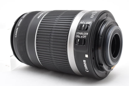 美品 Canon キヤノン EF-S 55-250mm F4-5.6 IS AFレンズ 260924m