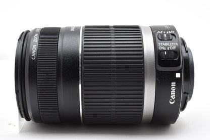 美品 Canon キヤノン EF-S 55-250mm F4-5.6 IS AFレンズ 260924m