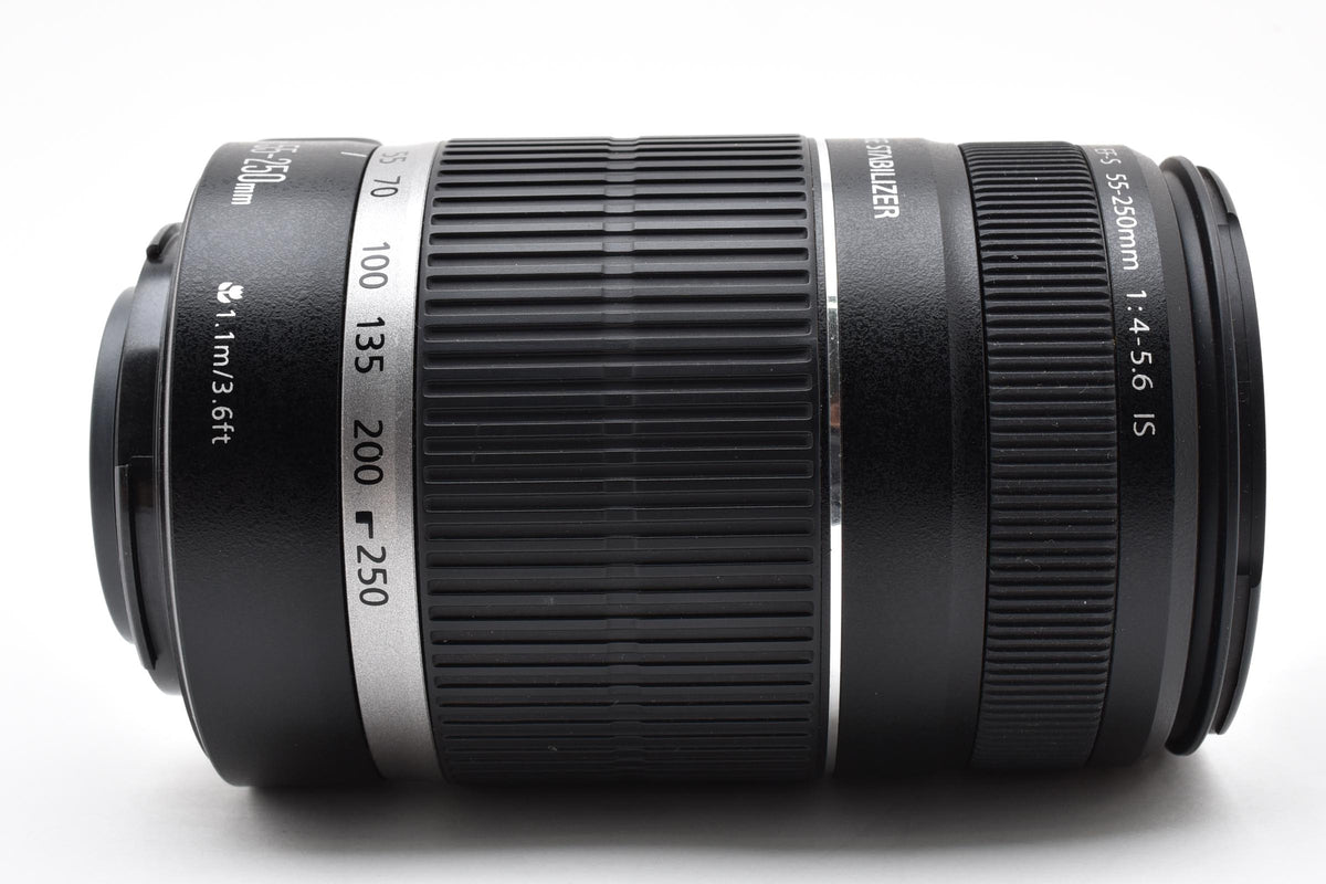 美品 Canon キヤノン EF-S 55-250mm F4-5.6 IS AFレンズ 260924m