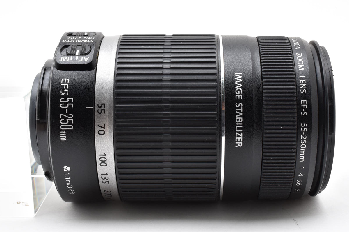美品 Canon キヤノン EF-S 55-250mm F4-5.6 IS AFレンズ 260924m
