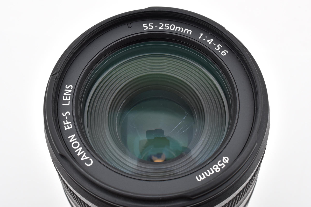 美品 Canon キヤノン EF-S 55-250mm F4-5.6 IS AFレンズ 260924m