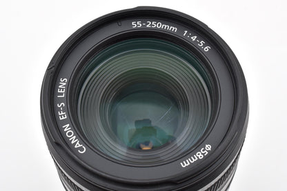 美品 Canon キヤノン EF-S 55-250mm F4-5.6 IS AFレンズ 260924m
