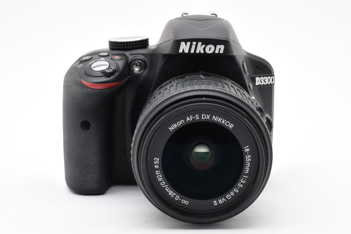 美品 Nikon ニコン D3300 ボディ + AF-S DX 18-55 VR II レンズキット デジタル一眼レフカメラ 260924j
