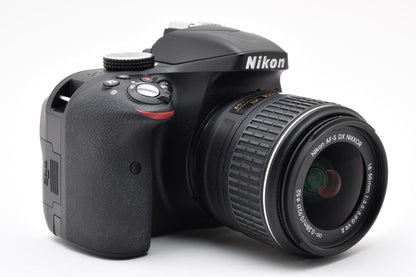 美品 Nikon ニコン D3300 ボディ + AF-S DX 18-55 VR II レンズキット デジタル一眼レフカメラ 260924j