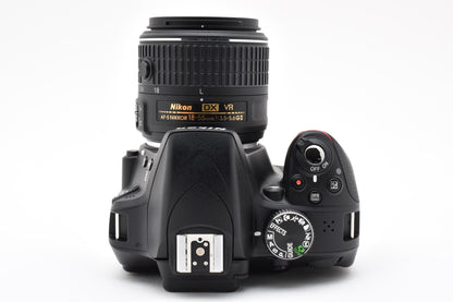 美品 Nikon ニコン D3300 ボディ + AF-S DX 18-55 VR II レンズキット デジタル一眼レフカメラ 260924j