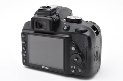 美品 Nikon ニコン D3300 ボディ + AF-S DX 18-55 VR II レンズキット デジタル一眼レフカメラ 260924j
