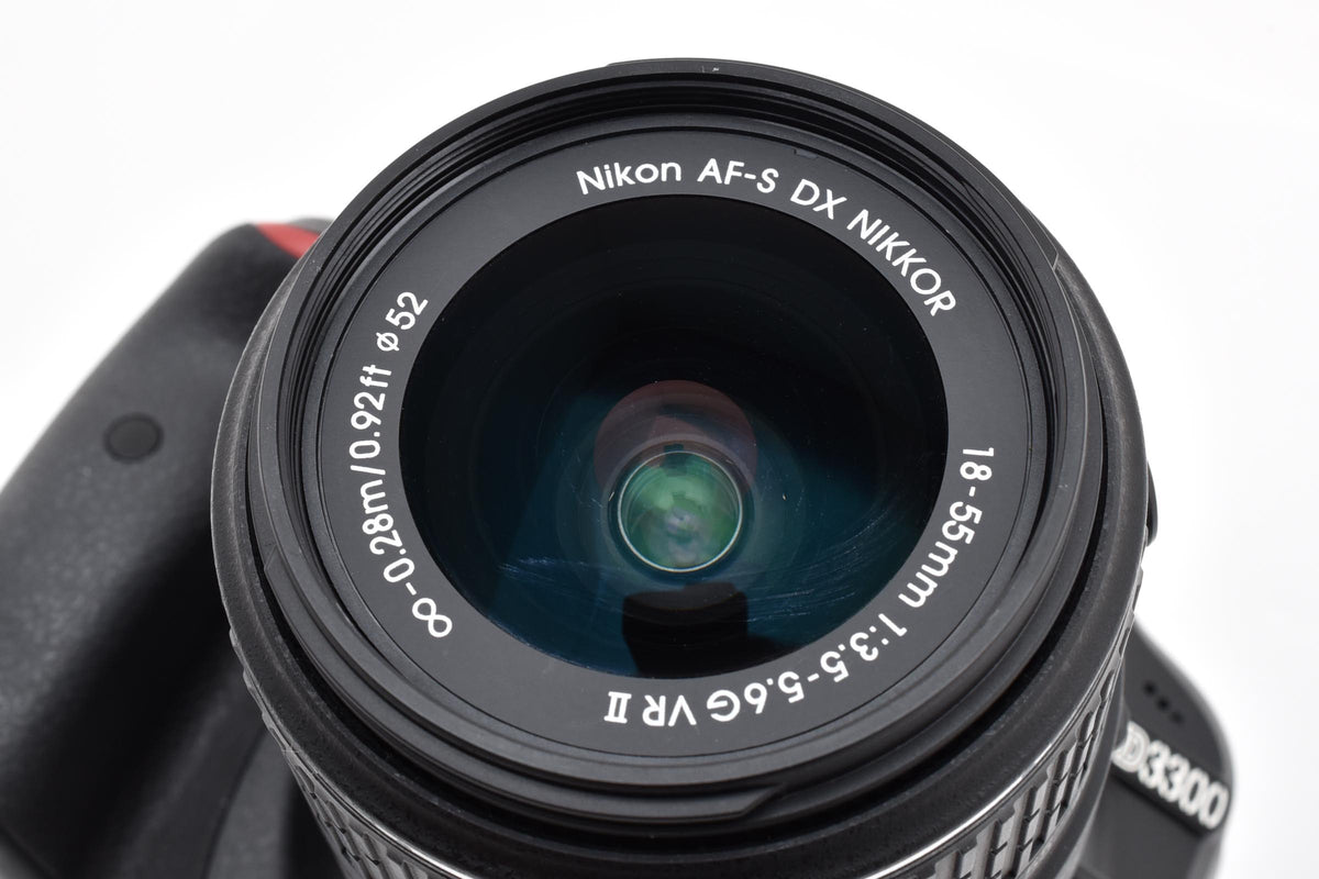 美品 Nikon ニコン D3300 ボディ + AF-S DX 18-55 VR II レンズキット デジタル一眼レフカメラ 260924j