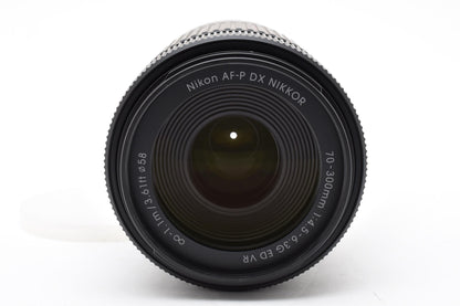 美品 Nikon ニコン AF-P DX NIKKOR 70-300mm F4.5-6.3G ED VR AFレンズ APS-C ポーチ付 260924o