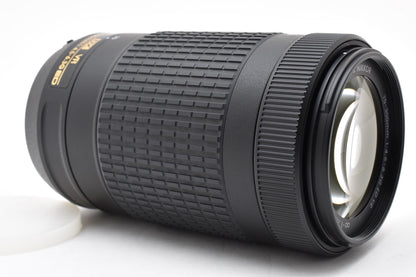 美品 Nikon ニコン AF-P DX NIKKOR 70-300mm F4.5-6.3G ED VR AFレンズ APS-C ポーチ付 260924o