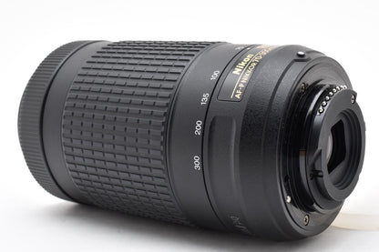 美品 Nikon ニコン AF-P DX NIKKOR 70-300mm F4.5-6.3G ED VR AFレンズ APS-C ポーチ付 260924o