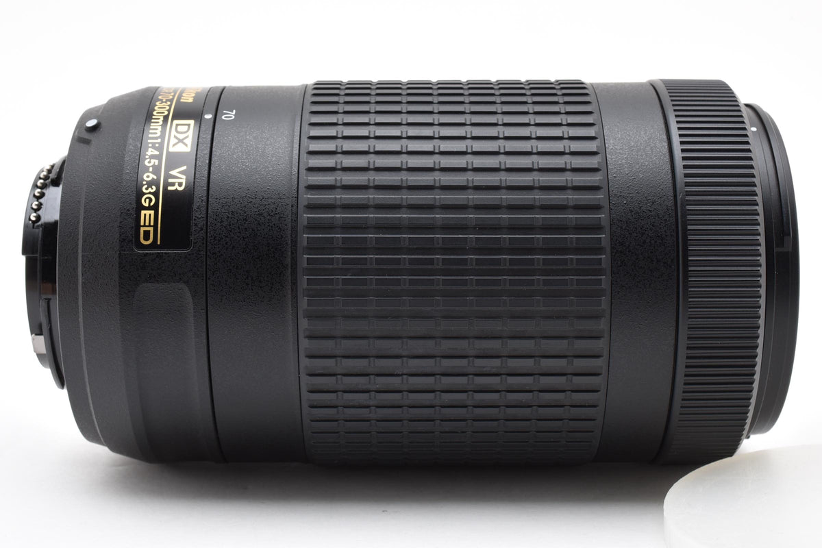 美品 Nikon ニコン AF-P DX NIKKOR 70-300mm F4.5-6.3G ED VR AFレンズ APS-C ポーチ付 260924o