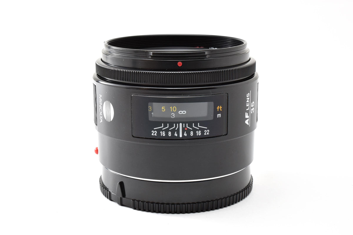 MINOLTA ミノルタ AF 35mm F2 AFレンズ SONY ソニー αマウント フード付 260928x
