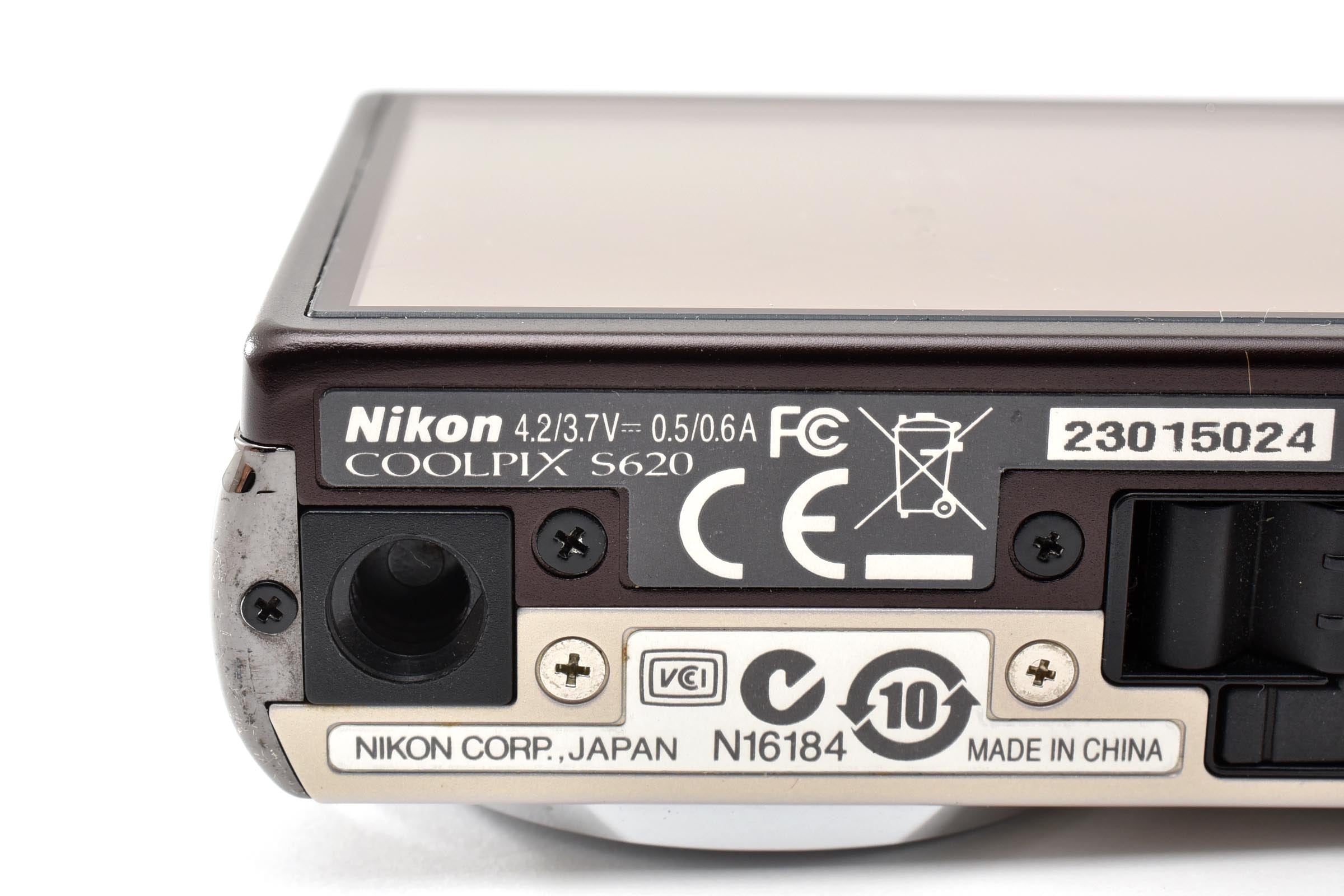 Nikon ニコン COOLPIX S620 コンパクトデジタルカメラ パールホワイト