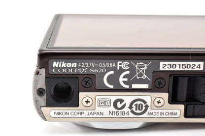 Nikon ニコン COOLPIX S620 コンパクトデジタルカメラ パールホワイト 260928m