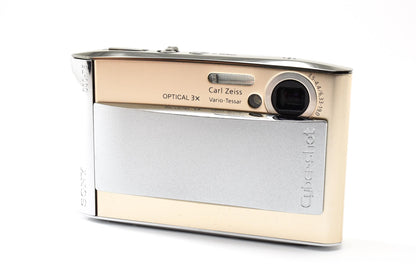 美品 SONY ソニー Cyber-shot DSC-T5 コンパクトデジタルカメラ ゴールド 260925l