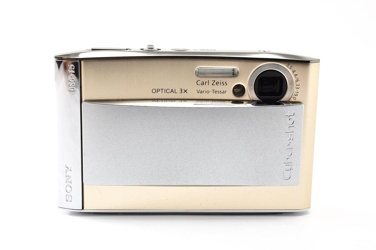 美品 SONY ソニー Cyber-shot DSC-T5 コンパクトデジタルカメラ ゴールド 260925l