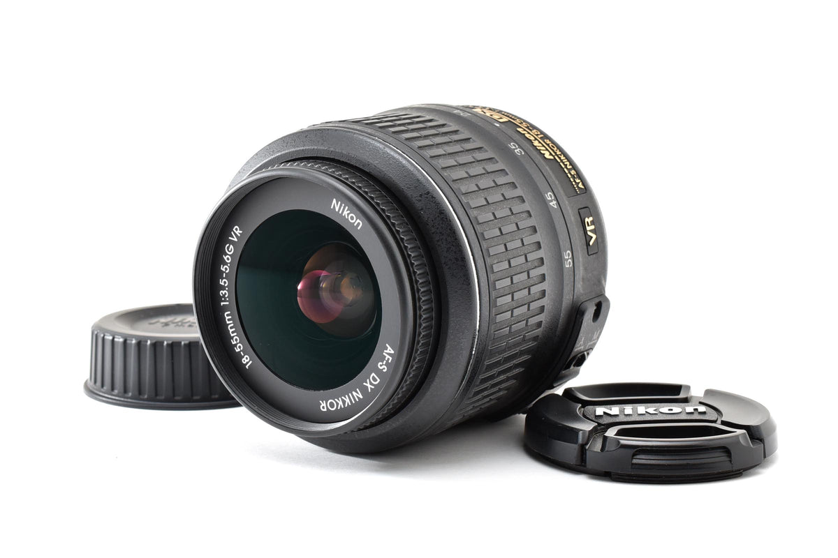 美品 Nikon ニコン AF-S DX NIKKOR 18-55mm F3.5-5.6G VR AFレンズ APS-C 260918x