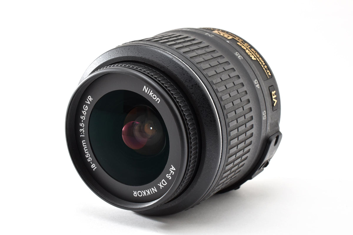 美品 Nikon ニコン AF-S DX NIKKOR 18-55mm F3.5-5.6G VR AFレンズ APS-C 260918x