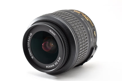 美品 Nikon ニコン AF-S DX NIKKOR 18-55mm F3.5-5.6G VR AFレンズ APS-C 260918x