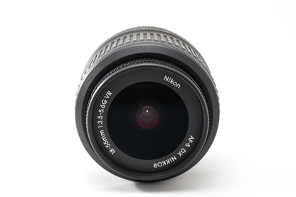 美品 Nikon ニコン AF-S DX NIKKOR 18-55mm F3.5-5.6G VR AFレンズ APS-C 260918x