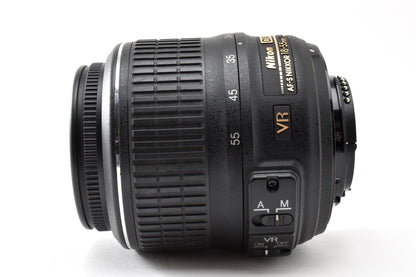 美品 Nikon ニコン AF-S DX NIKKOR 18-55mm F3.5-5.6G VR AFレンズ APS-C 260918x