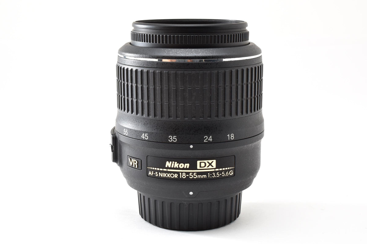 美品 Nikon ニコン AF-S DX NIKKOR 18-55mm F3.5-5.6G VR AFレンズ APS-C 260918x