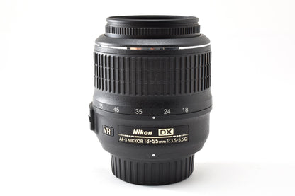 美品 Nikon ニコン AF-S DX NIKKOR 18-55mm F3.5-5.6G VR AFレンズ APS-C 260918x