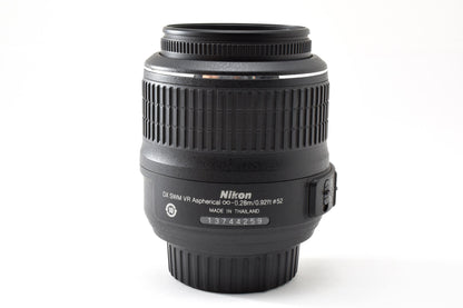 美品 Nikon ニコン AF-S DX NIKKOR 18-55mm F3.5-5.6G VR AFレンズ APS-C 260918x