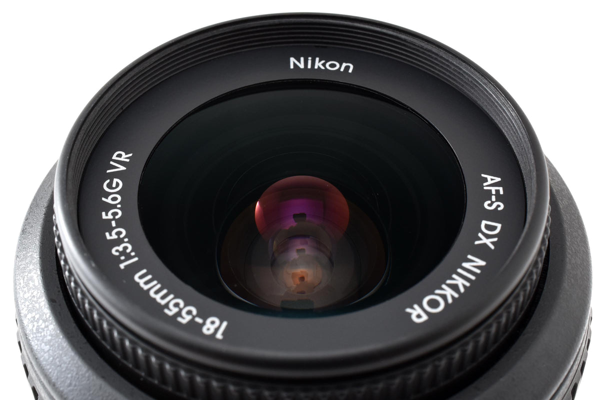 美品 Nikon ニコン AF-S DX NIKKOR 18-55mm F3.5-5.6G VR AFレンズ APS-C 260918x